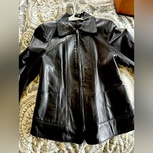 Leather jacket